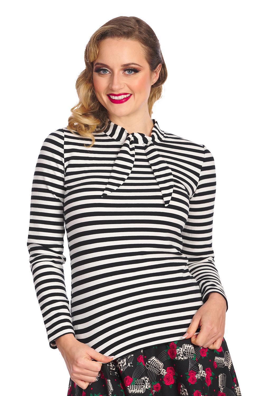 Spooks & Stripes Top