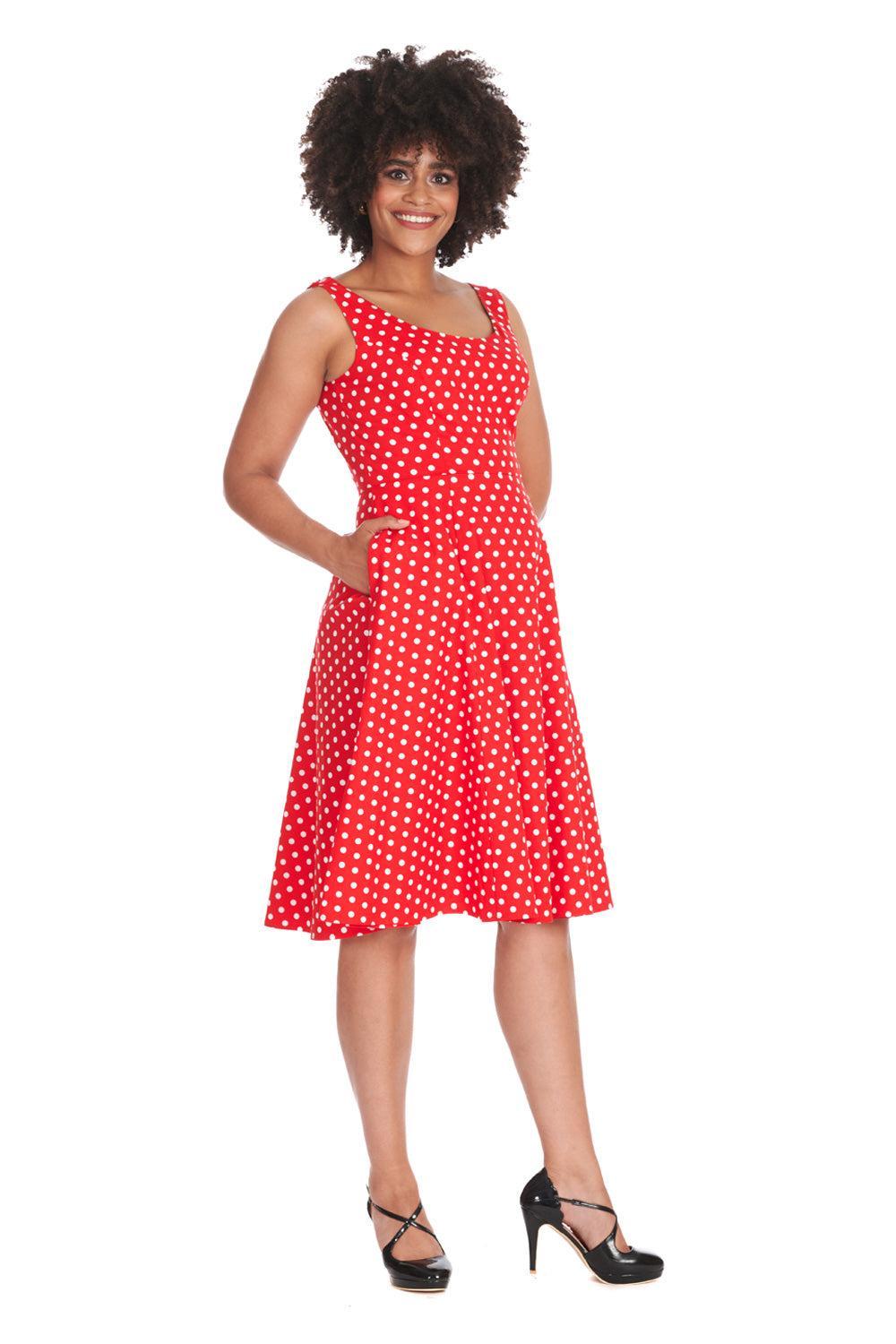 Dot Days Swing Dress