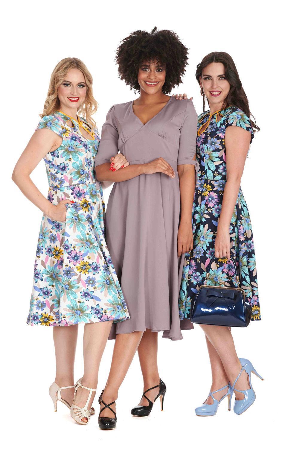 Summer Bee Swing Dress