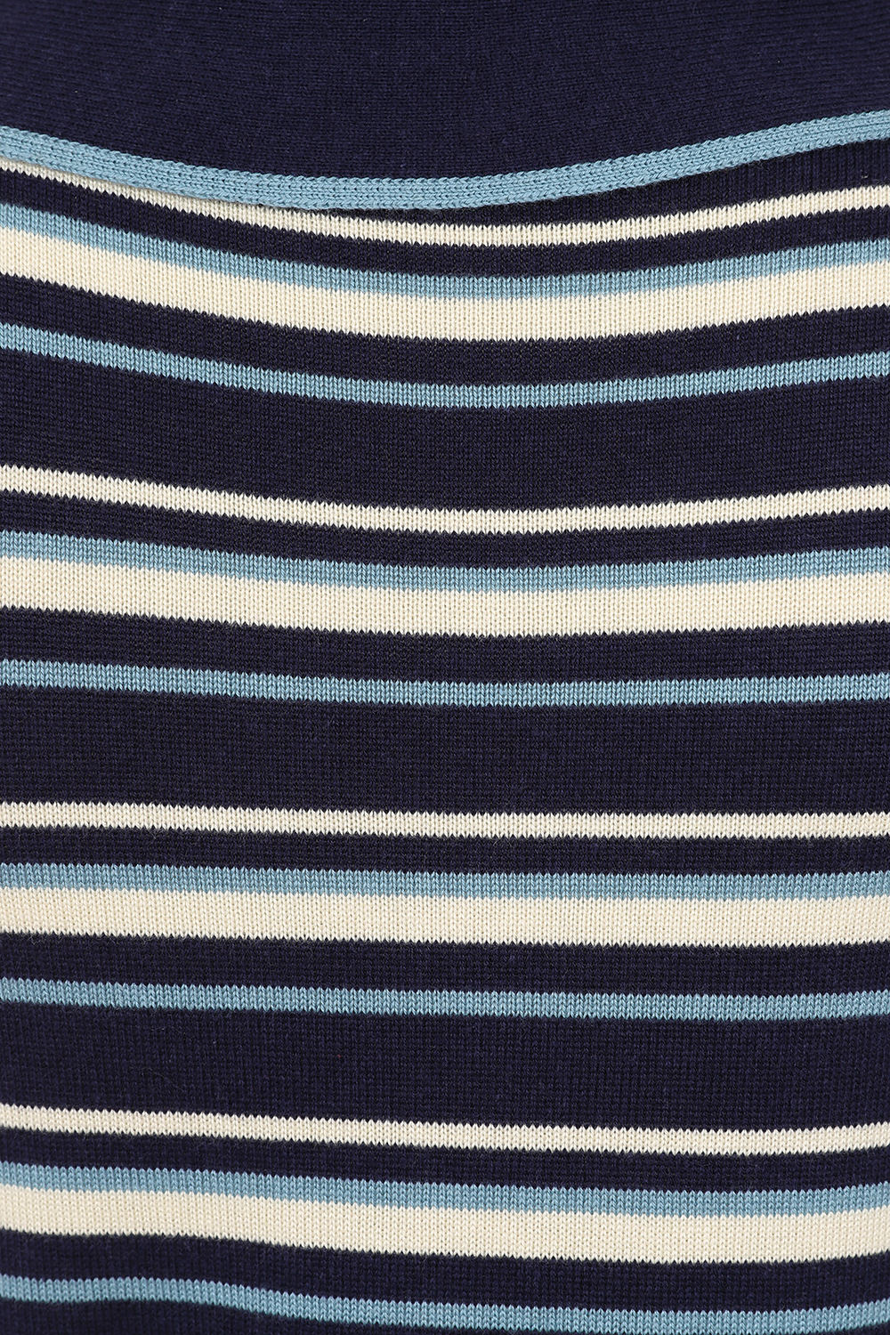 Navy Maisie Stripped Jumper