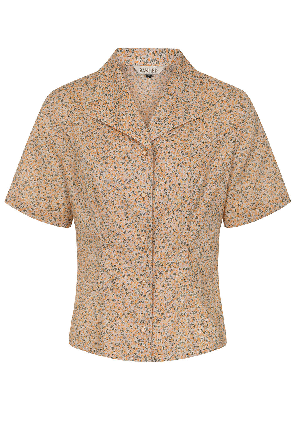 Yellow Gloria Wild Flower Blouse