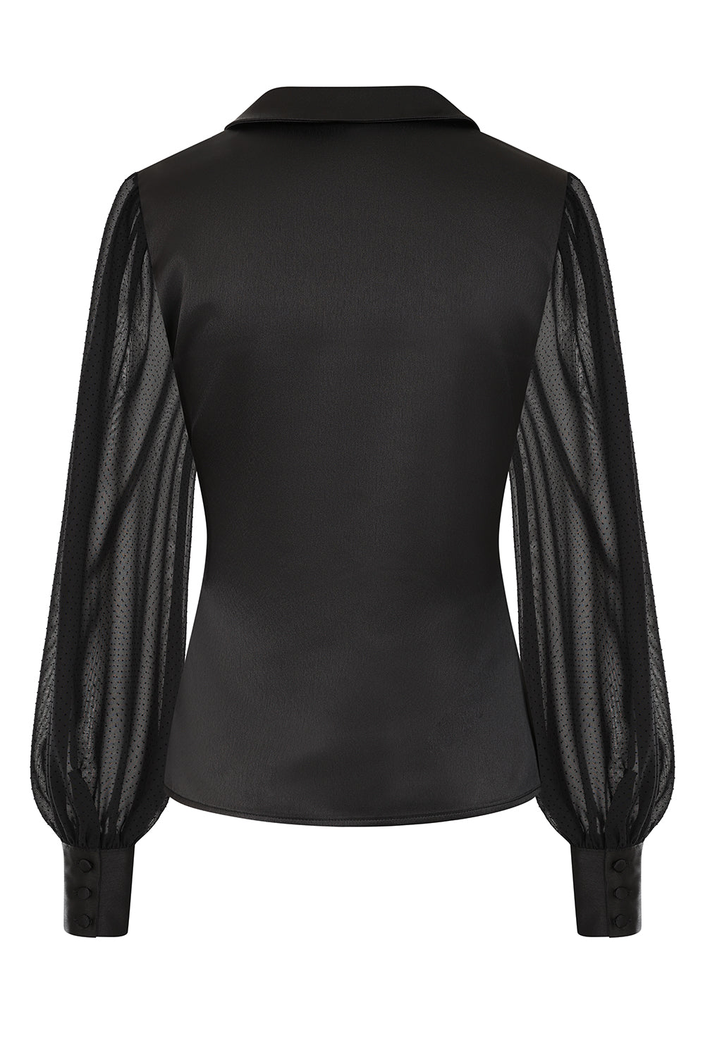 Black Francesca Blouse