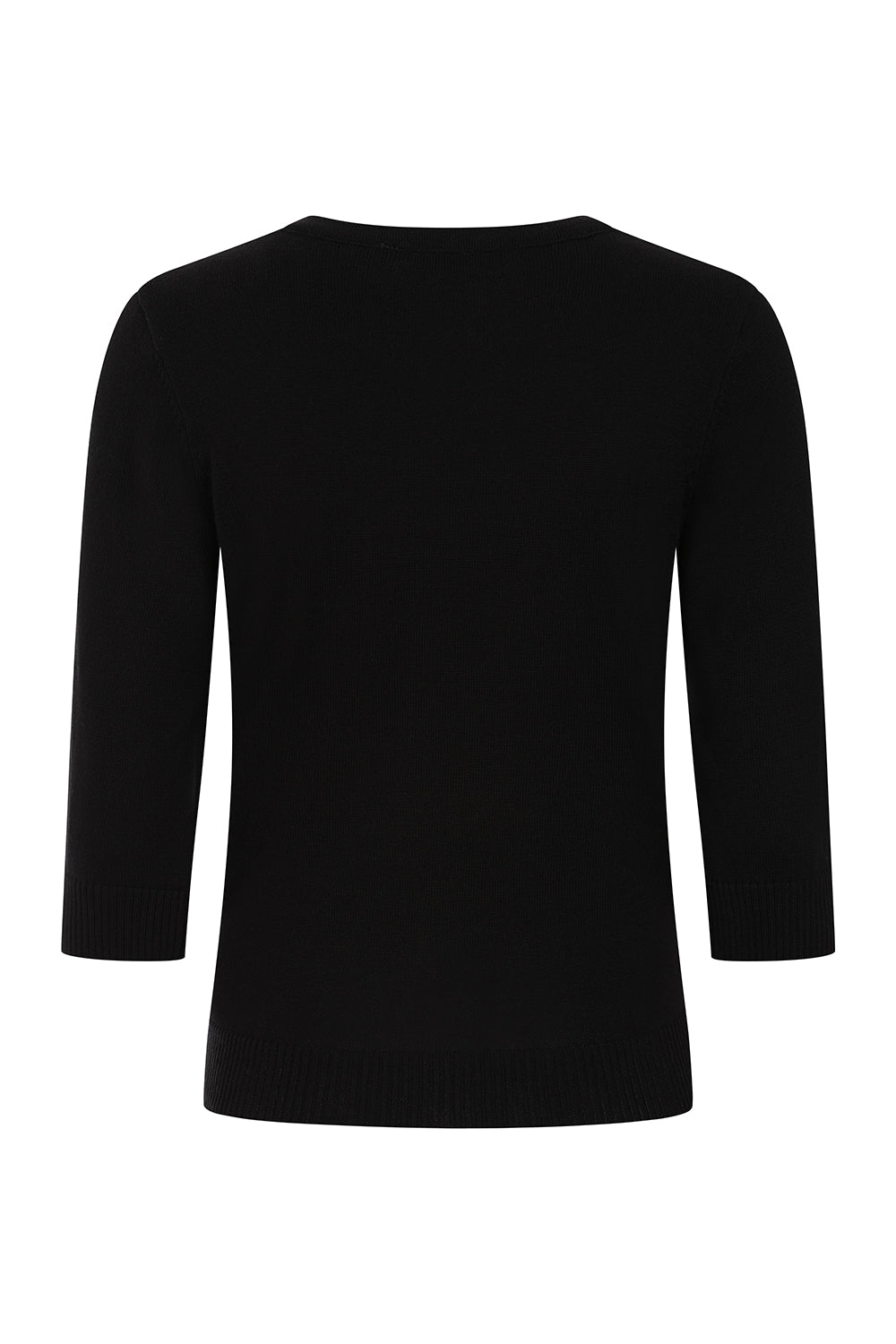 Black Mia Spiderweb Blossom Cardigan