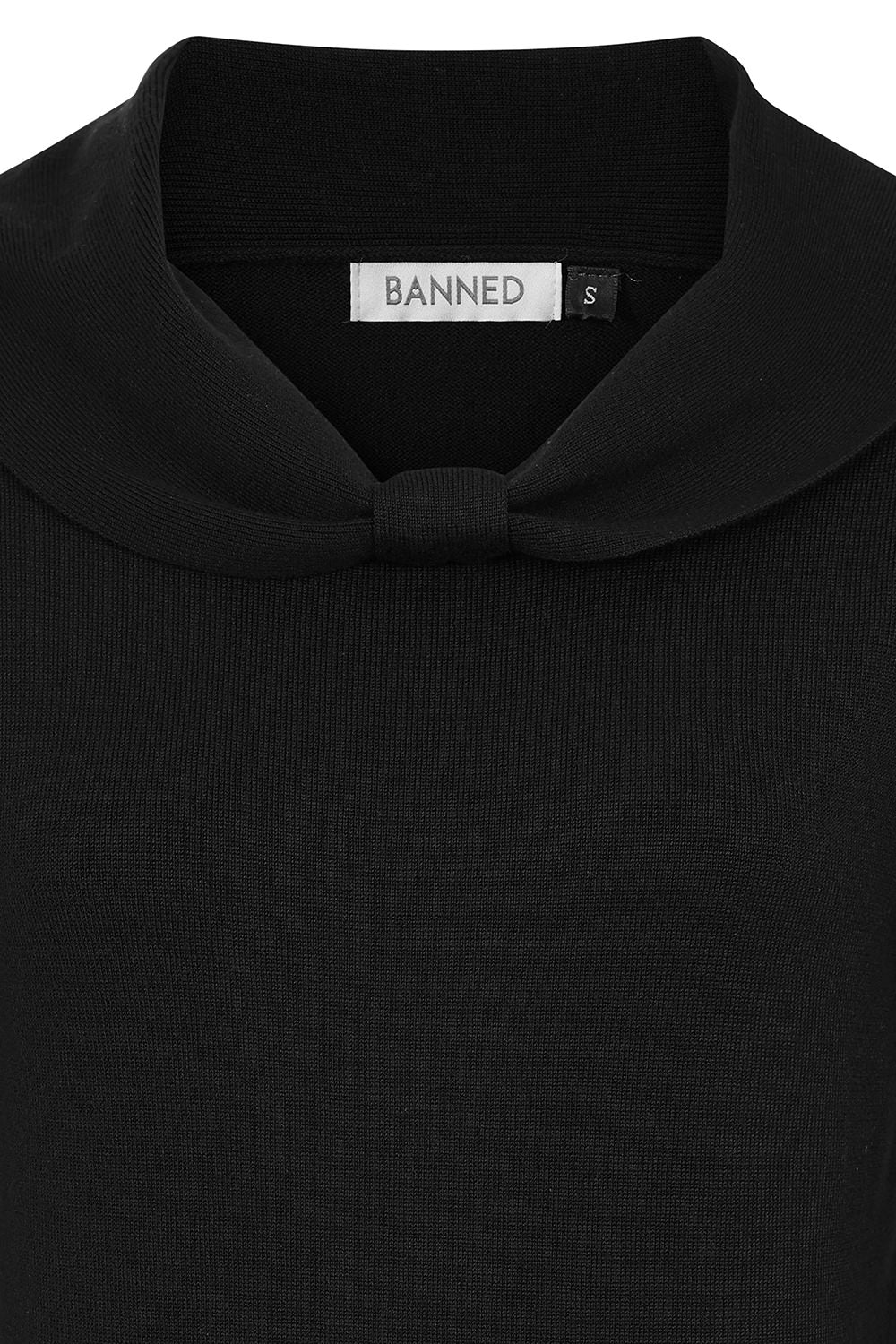 Black Betsy Bow Jumper