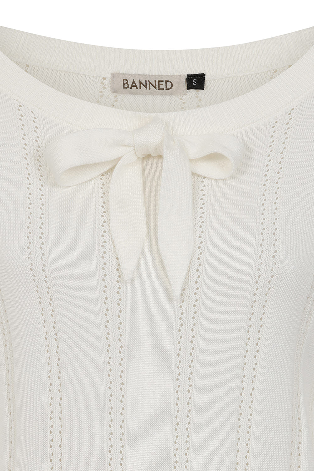 Angel Pointelle Knit Jumper