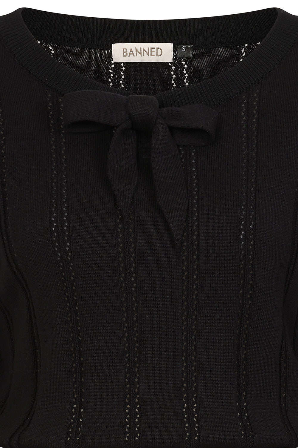 Angel Pointelle Knit Jumper