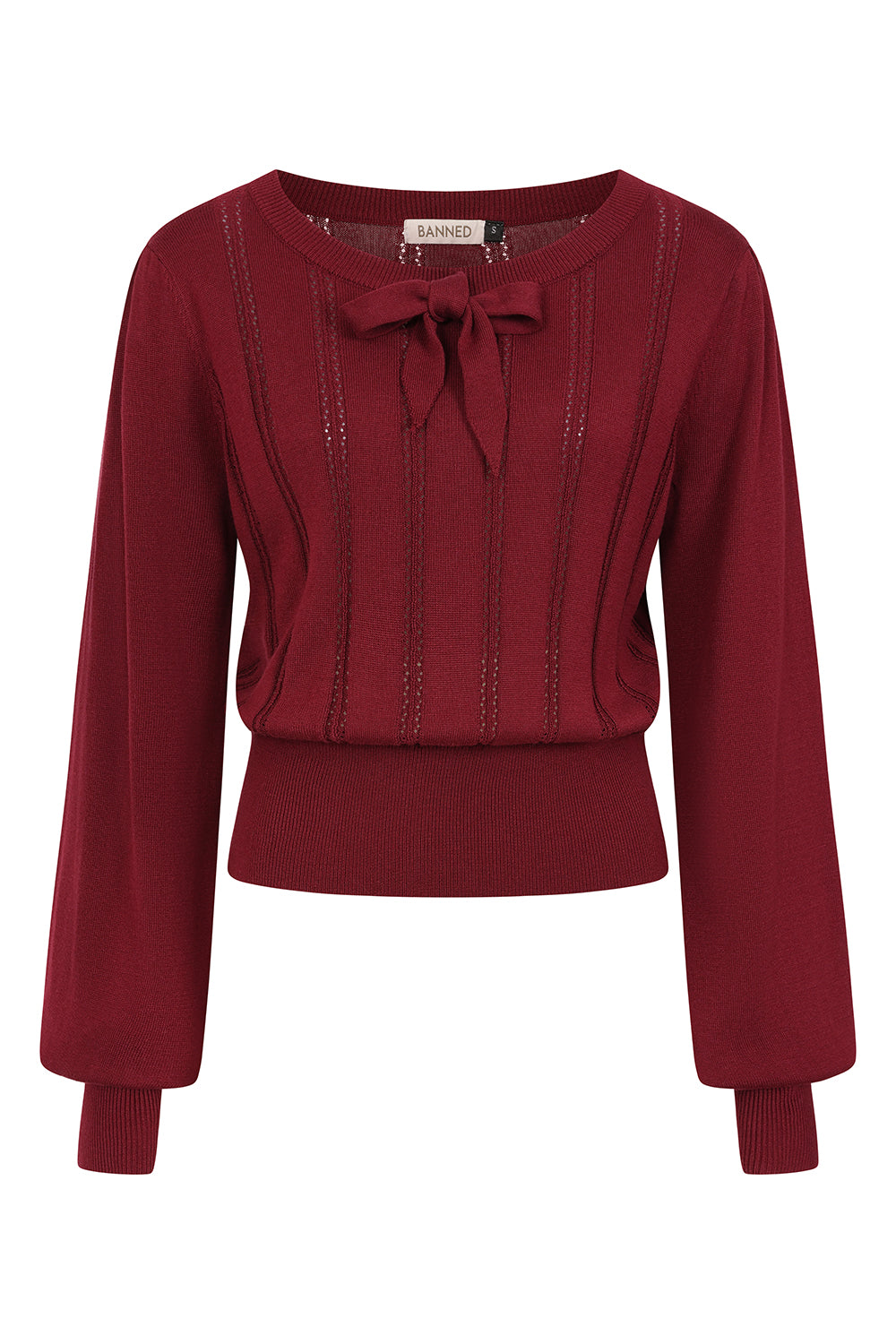 Angel Pointelle Knit Jumper