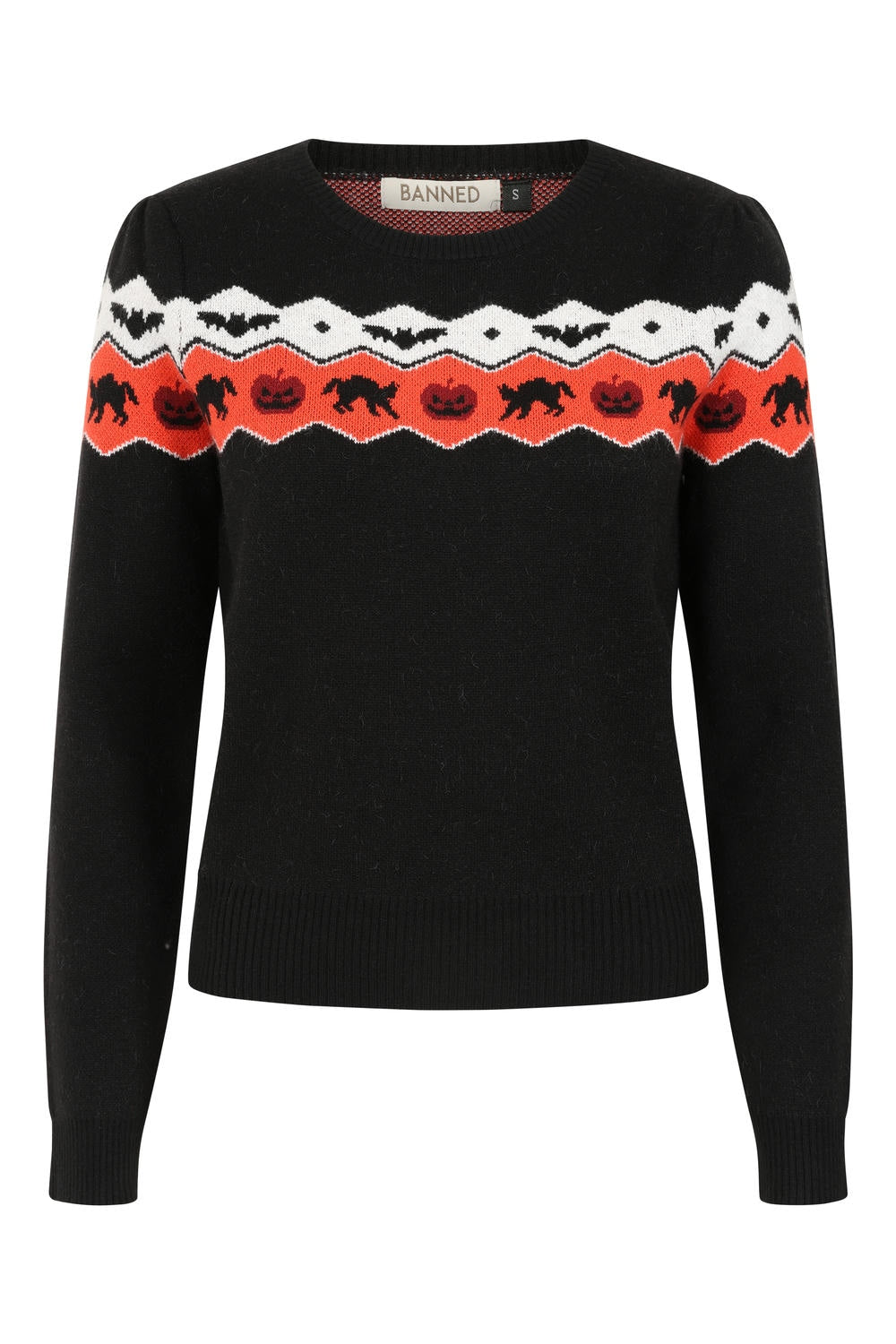 Black Cindy Halloween Jumper