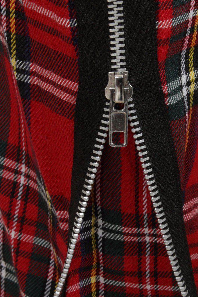 Avengence Check Trousers-Banned-Dark Fashion Clothing