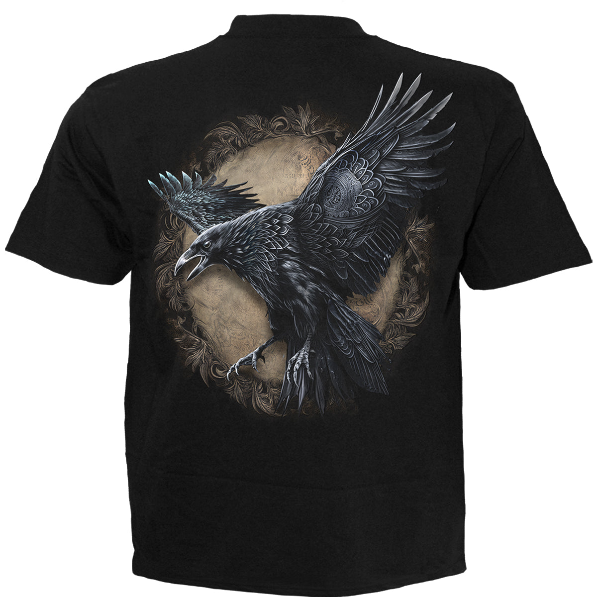 Raven Wise - T-Shirt Black