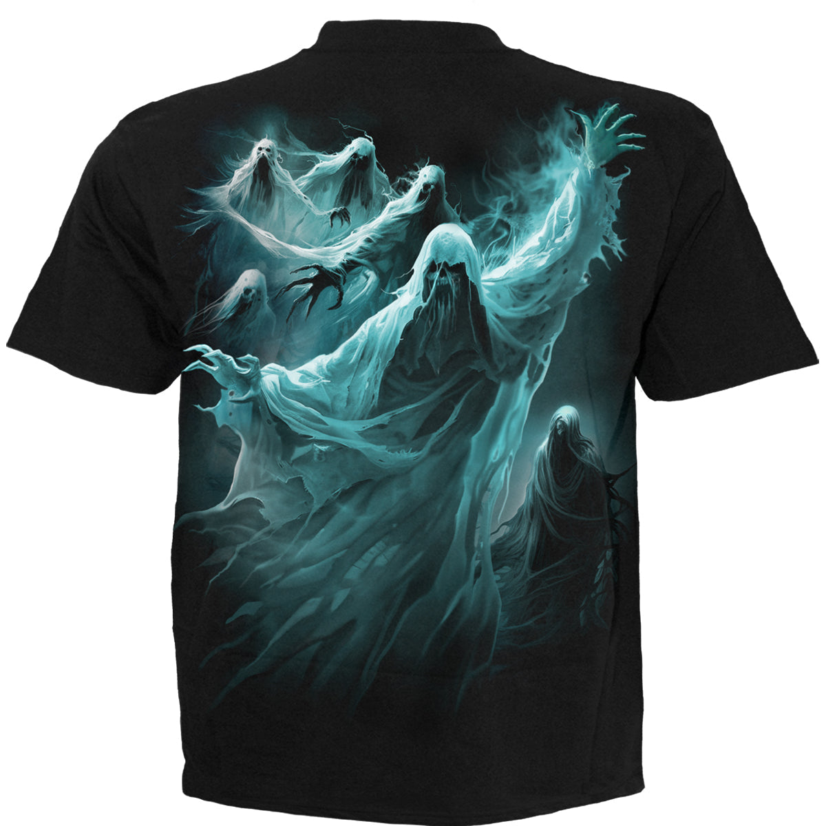 Ghost Skull - T-Shirt Black