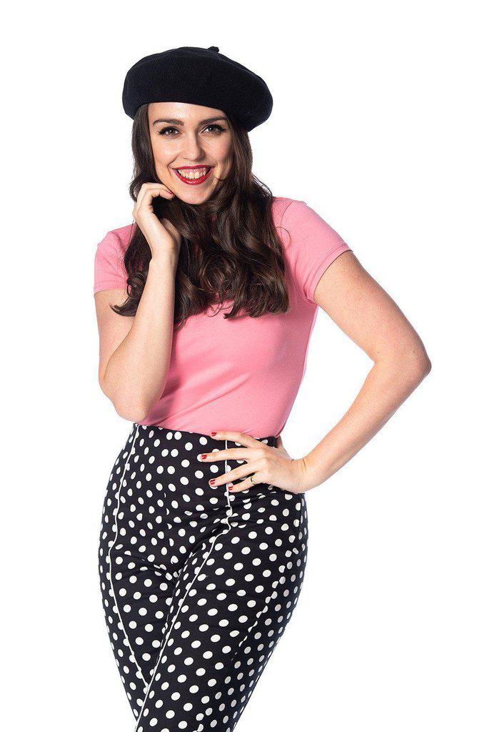 Mandarin Collar Top-Banned-Dark Fashion Clothing