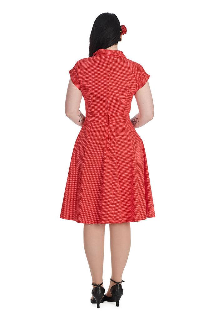 Polka Dot Dance Dress-Banned-Dark Fashion Clothing