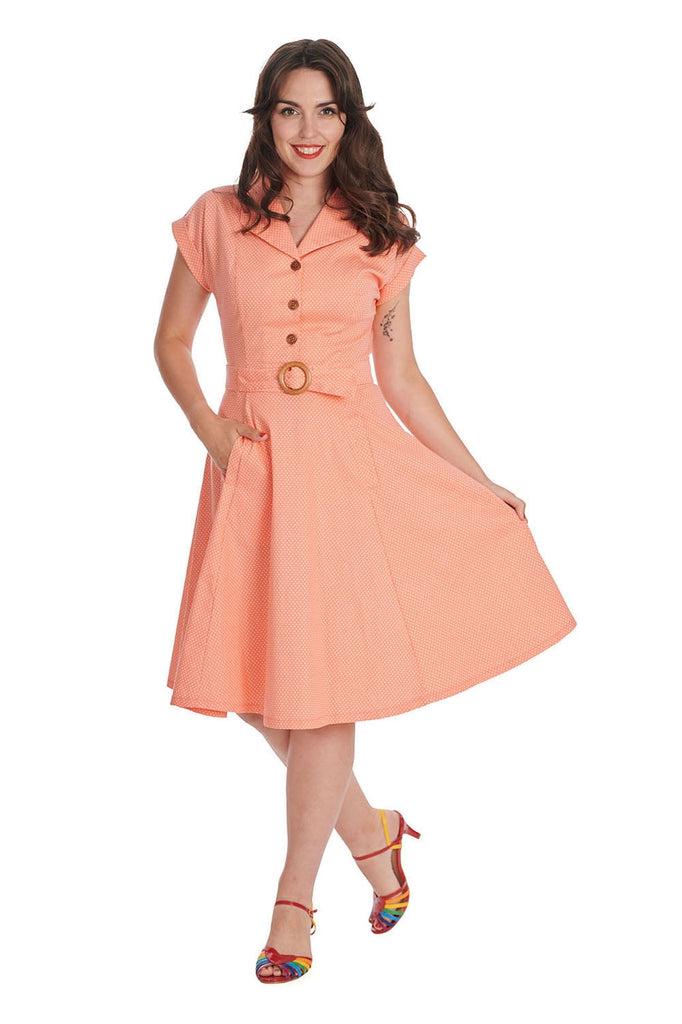 Polka Dot Dance Dress-Banned-Dark Fashion Clothing