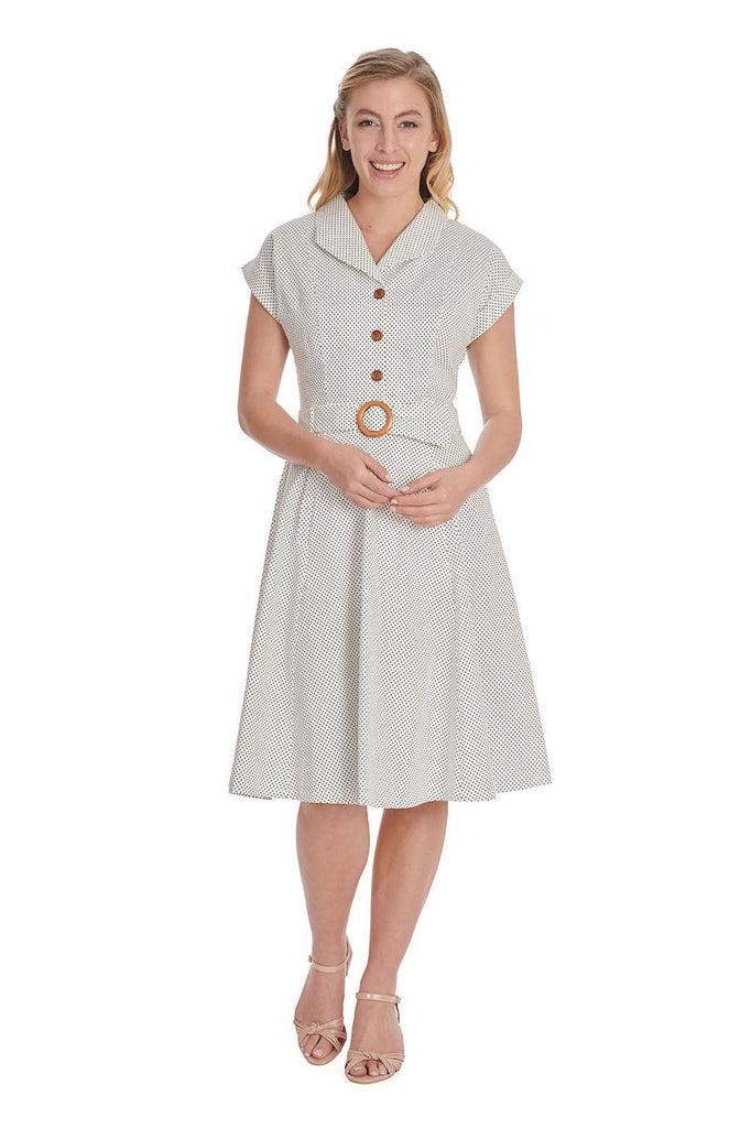 Polka Dot Dance Dress-Banned-Dark Fashion Clothing