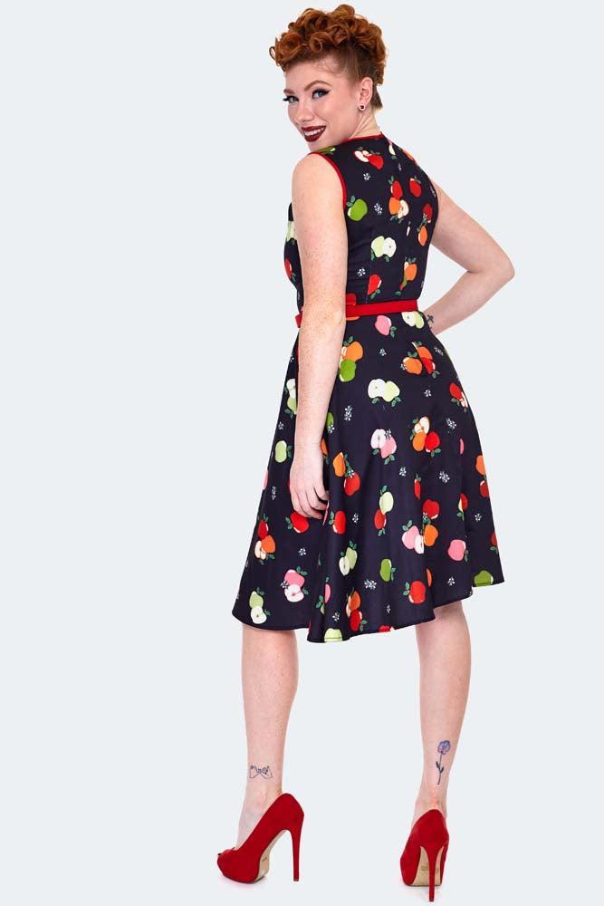 50s Apple Flare Dress