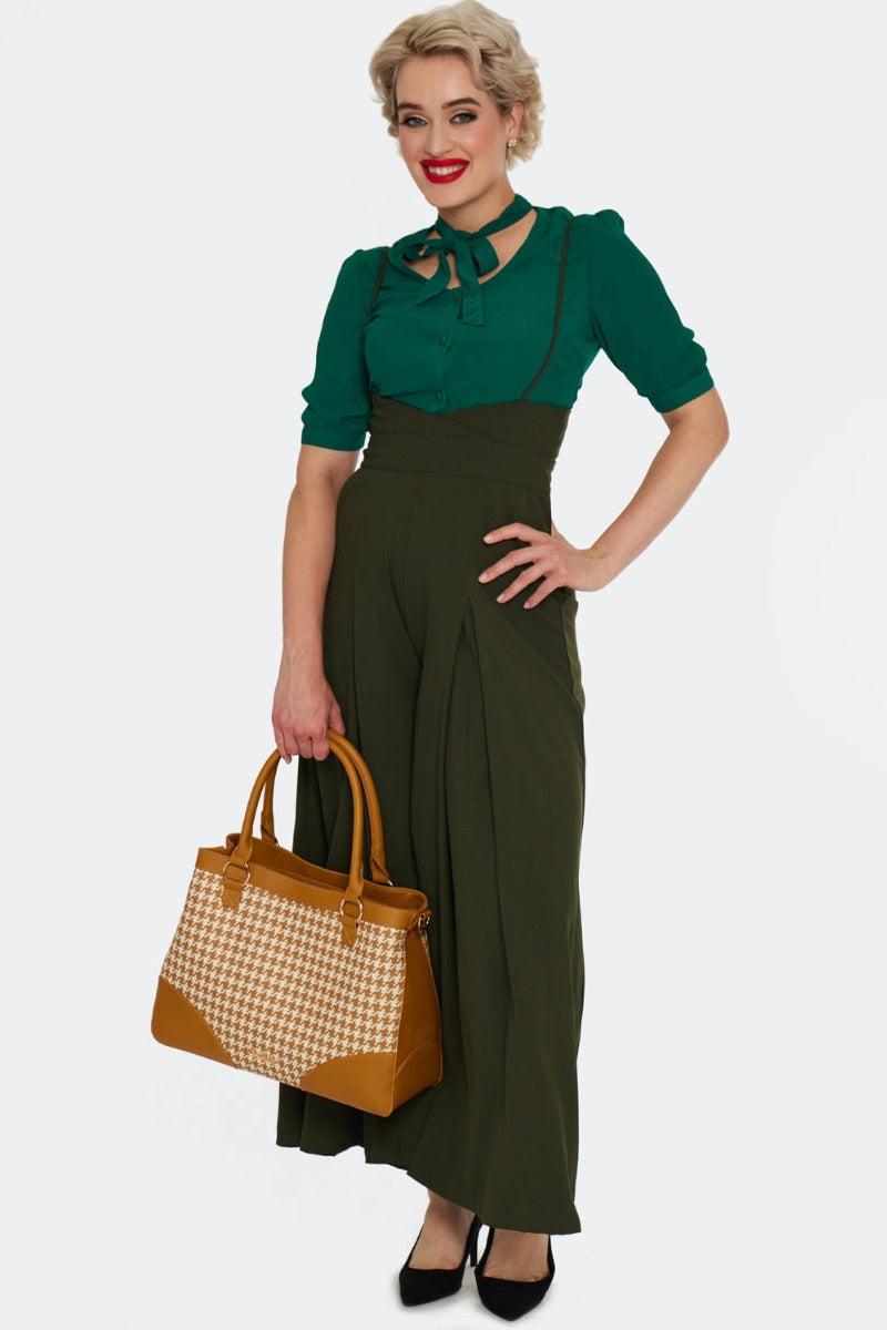 Houndstooth Tote Bag