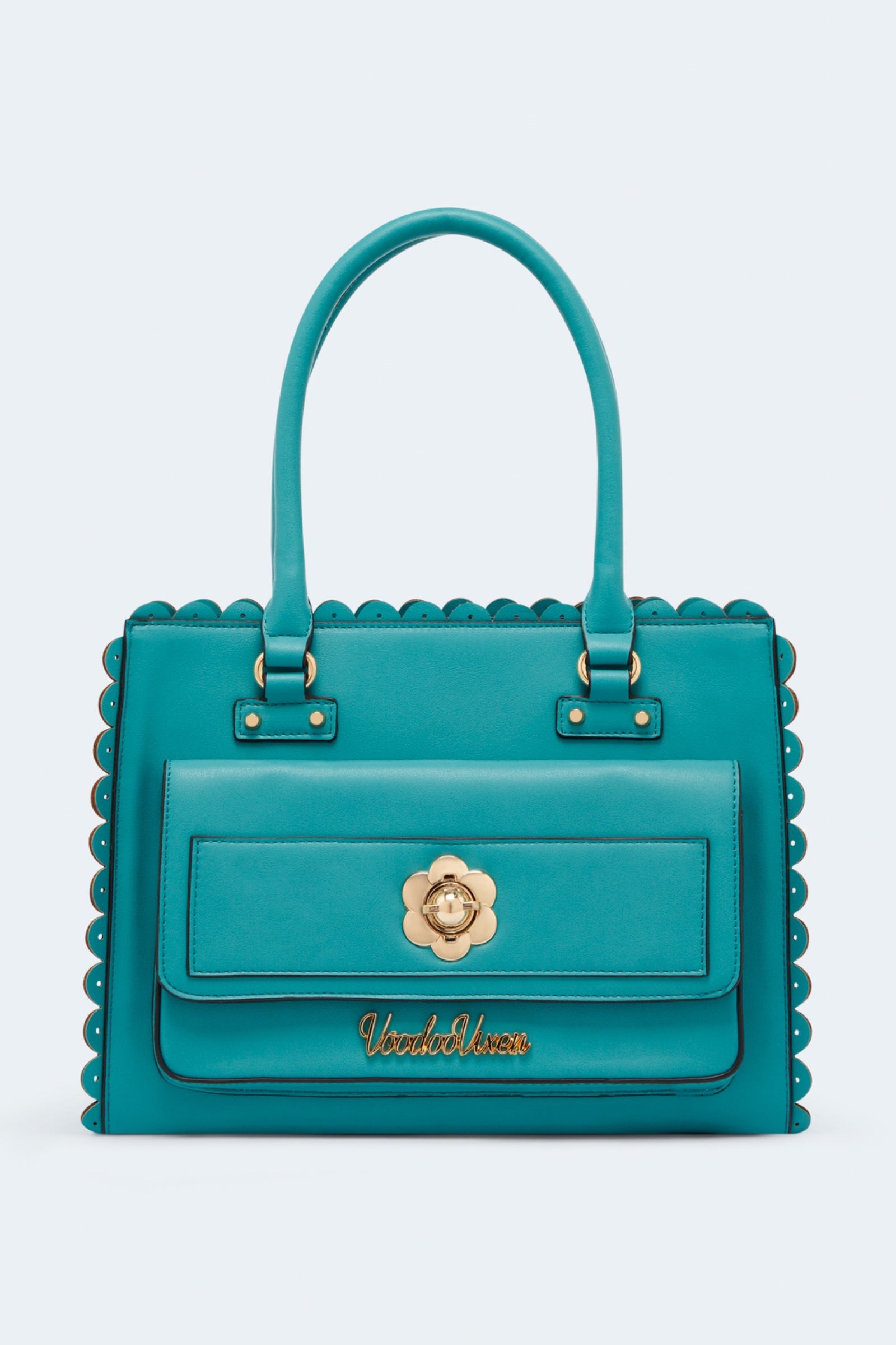 Scalloped Edge 60s Shopper Bag