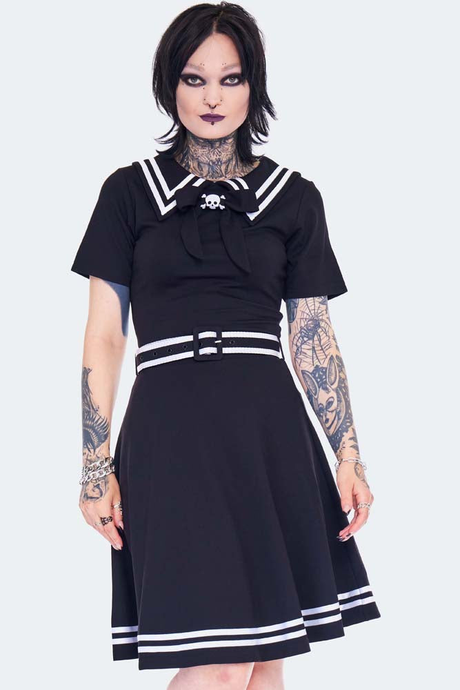 Sailor Skater Dress