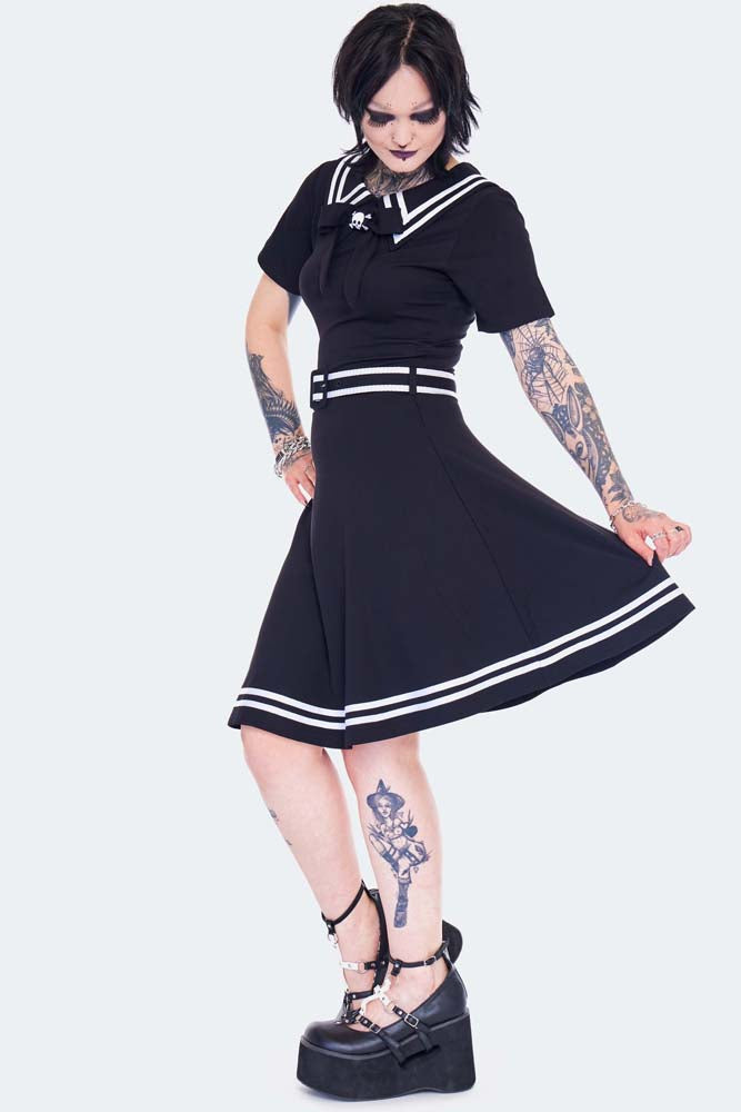 Sailor Skater Dress