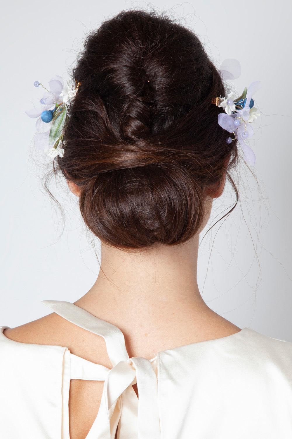 Dorothy Vintage Floral Front Veil