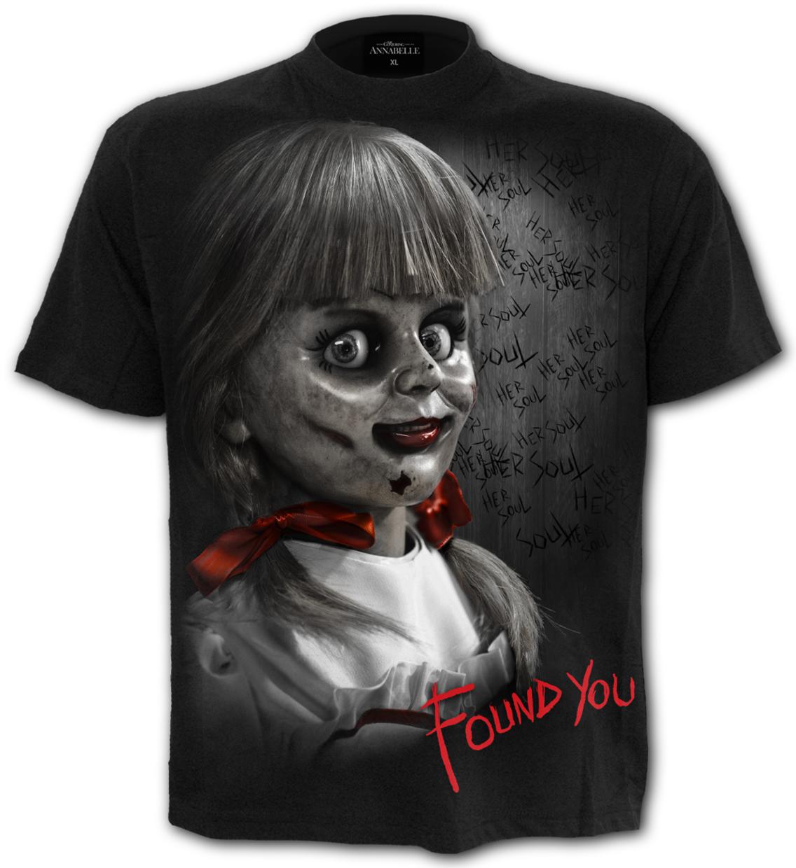 Annabelle - Found You - T-Shirt Black