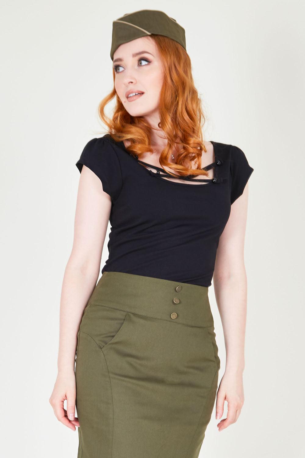 Martha 40s Flight Cap