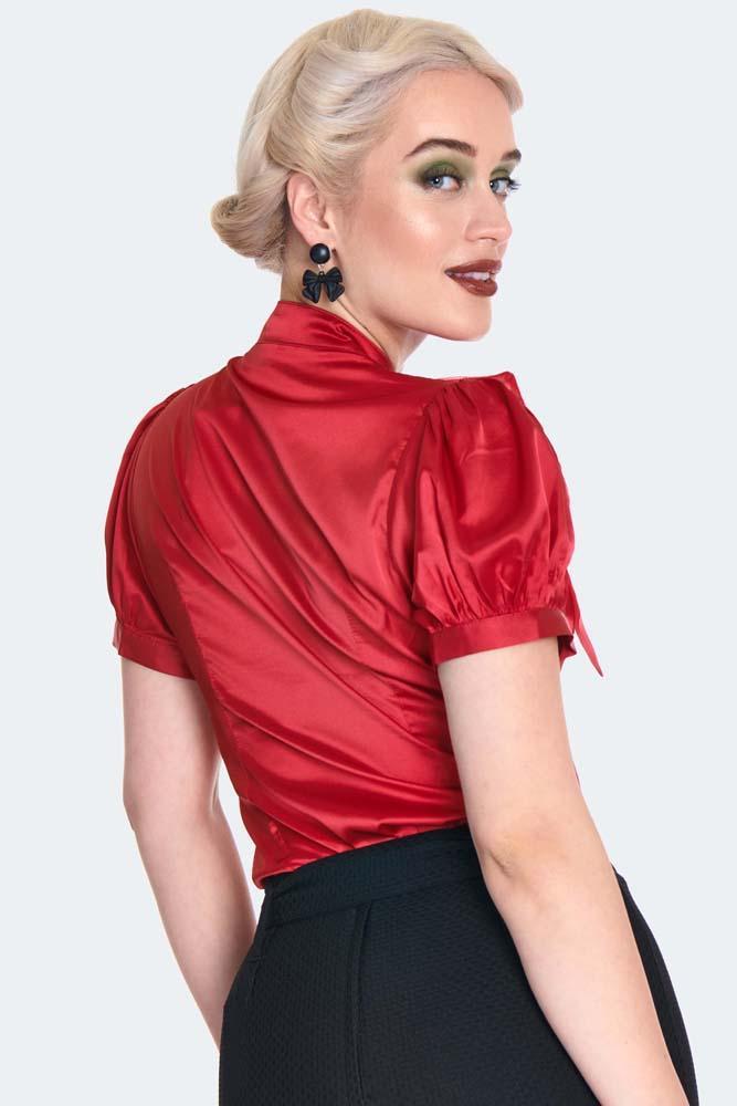 Oversized Bow Detail Blouse