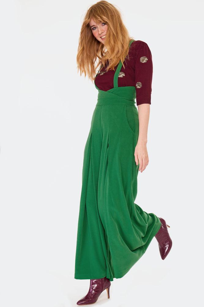 40s Wide Leg Trousers