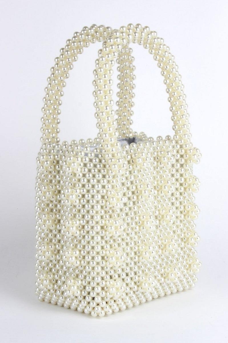 Venus Square Pearl Handbag