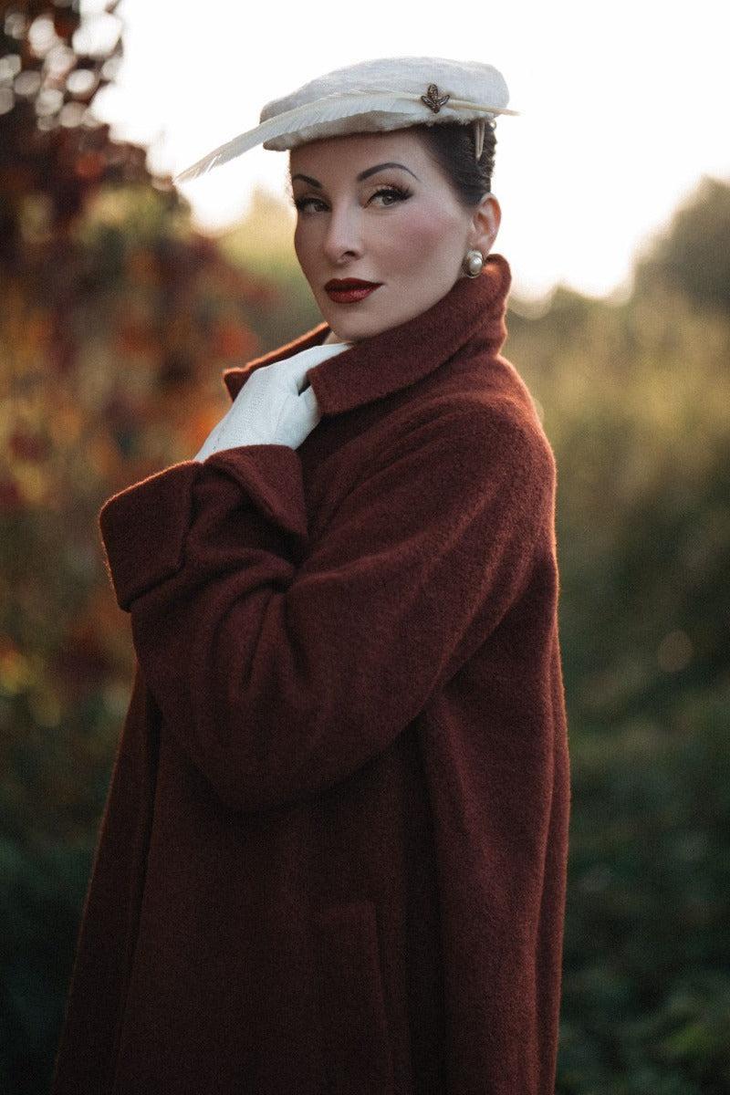 60s A Line Swing Coat