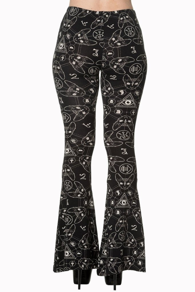 9 Lives Leggings-Banned-Dark Fashion Clothing