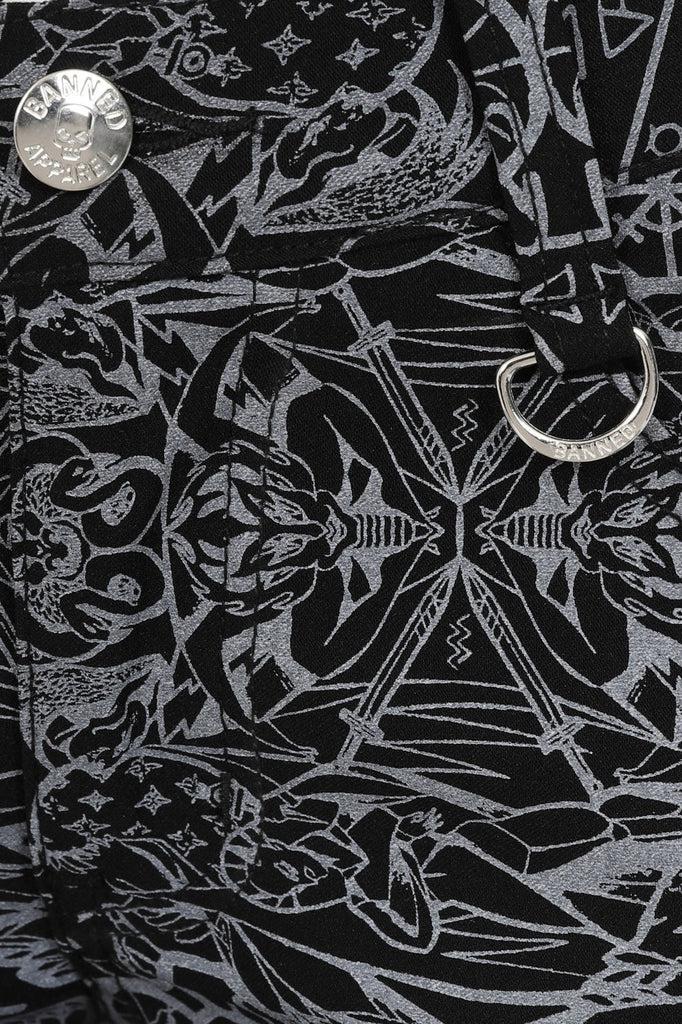 Amiria Trousers-Banned-Dark Fashion Clothing