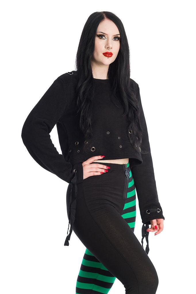 Avelina Sweater-Banned-Dark Fashion Clothing