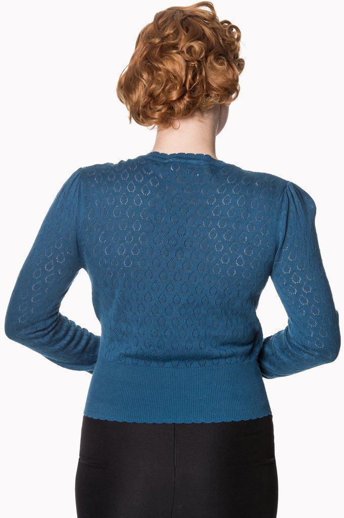 Basic Instinct Long Sleeve Top-Banned-Dark Fashion Clothing