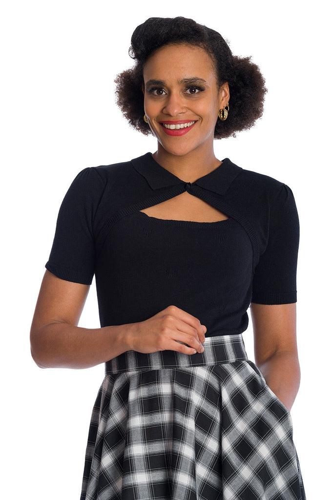 Beth Knit Top-Banned-Dark Fashion Clothing