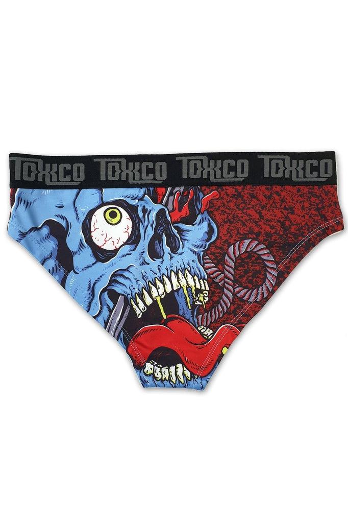 Blood Skull Briefs-Toxico-Dark Fashion Clothing