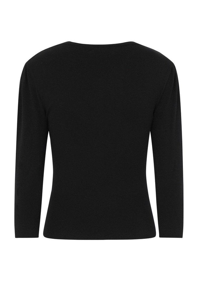 Cat Scallop Collar Cardi-Banned-Dark Fashion Clothing