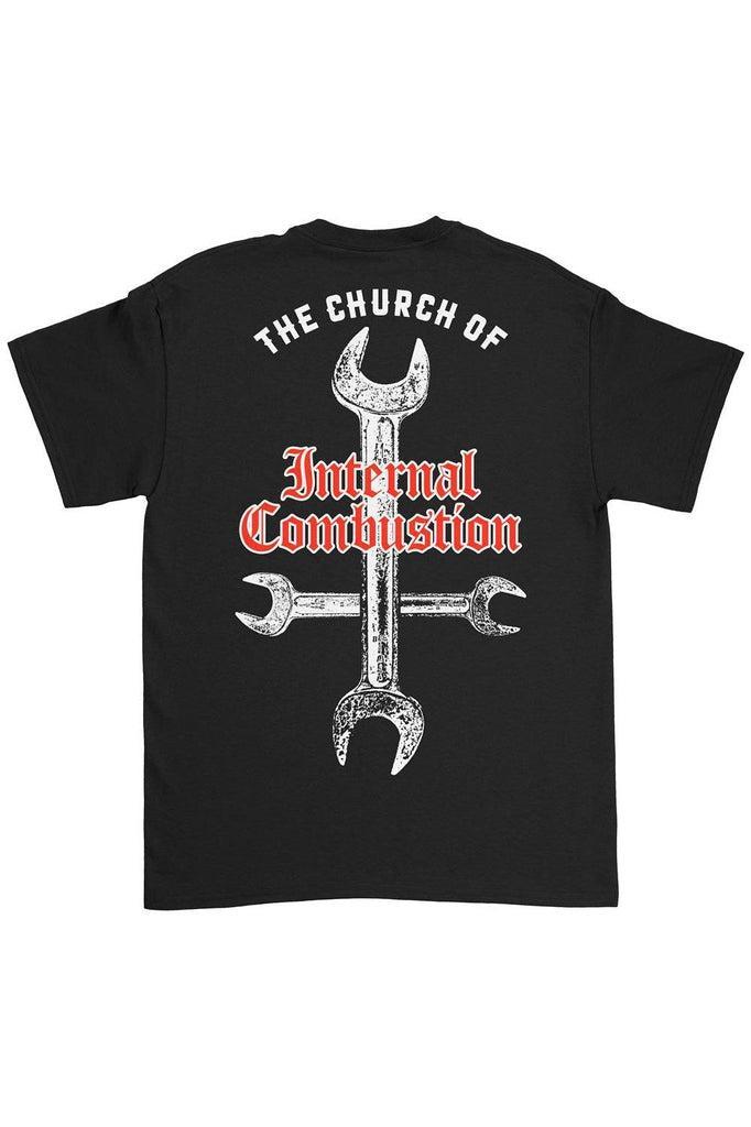 Church Spanners Tee-Toxico-Dark Fashion Clothing