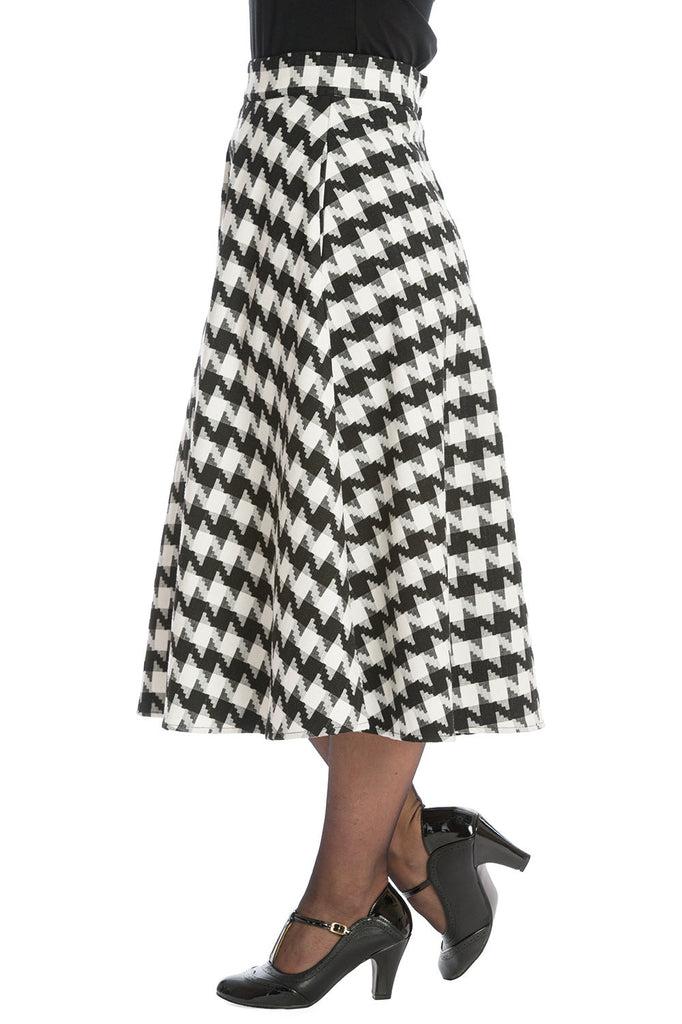 Classic Charm Skirt-Banned-Dark Fashion Clothing