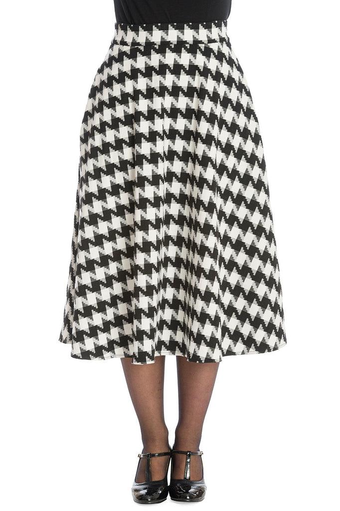 Classic Charm Skirt-Banned-Dark Fashion Clothing