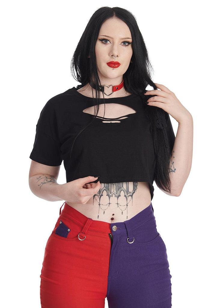 Corbin Top-Banned-Dark Fashion Clothing