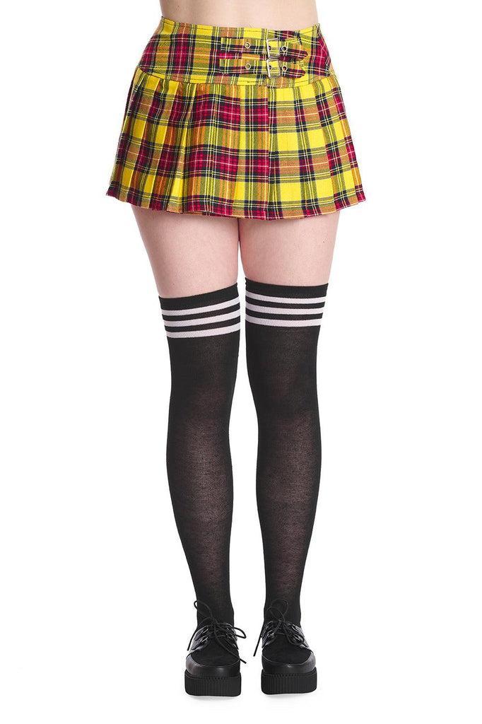 Darkdoll Mini Skirt-Banned-Dark Fashion Clothing