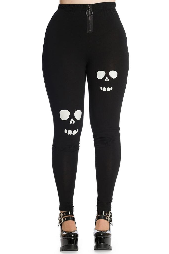 Dead Souls Leggings-Banned-Dark Fashion Clothing