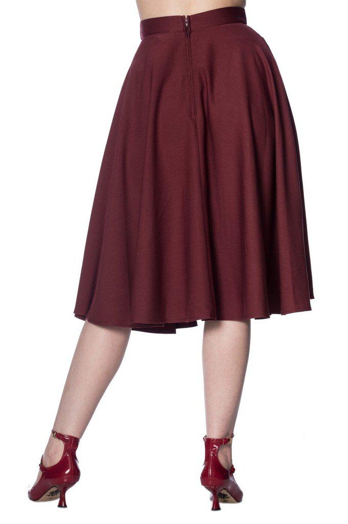 Di Di Swing Skirt-Banned-Dark Fashion Clothing
