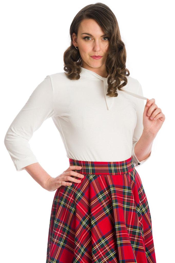 Dolly Glam Top-Banned-Dark Fashion Clothing