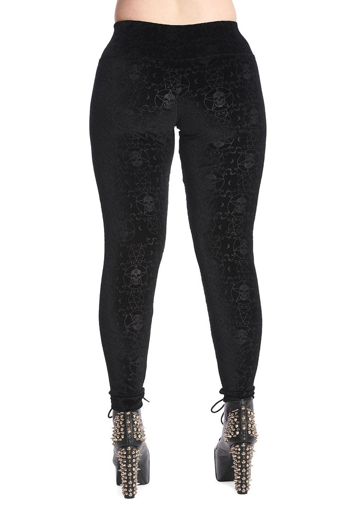 Dream Crusher Leggings-Banned-Dark Fashion Clothing