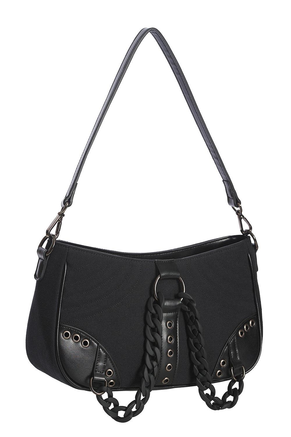 Earthworm Chain Handbag-Banned-Dark Fashion Clothing