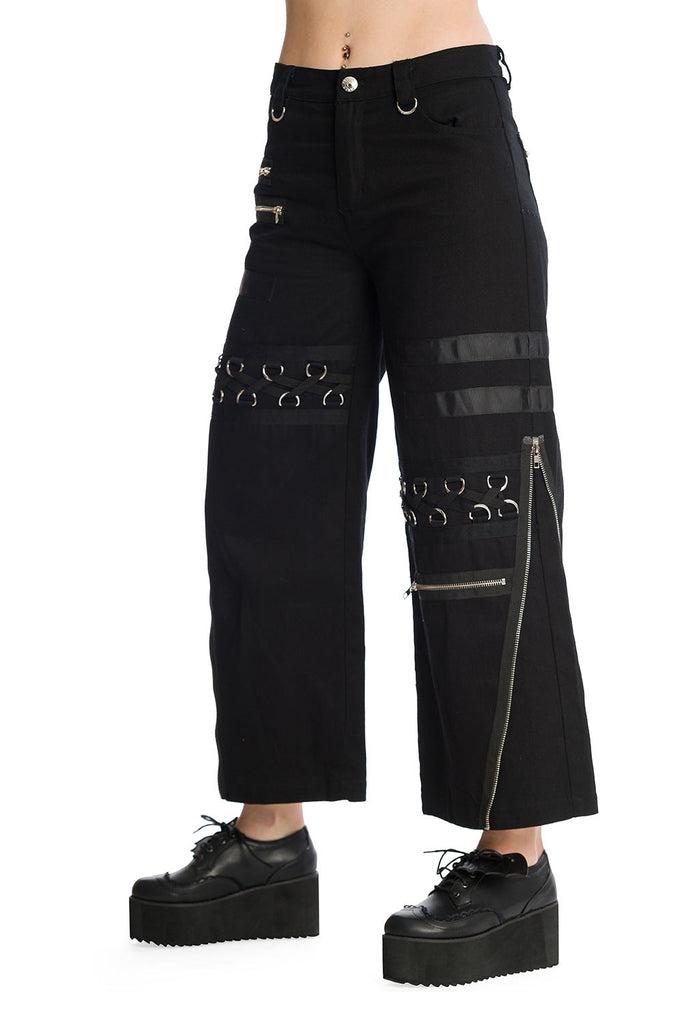Ember Trousers-Banned-Dark Fashion Clothing