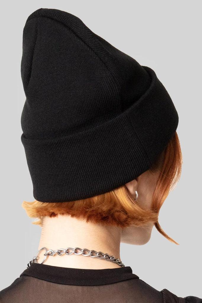 Everything Sucks Beanie - Unisex-Long Clothing-Dark Fashion Clothing